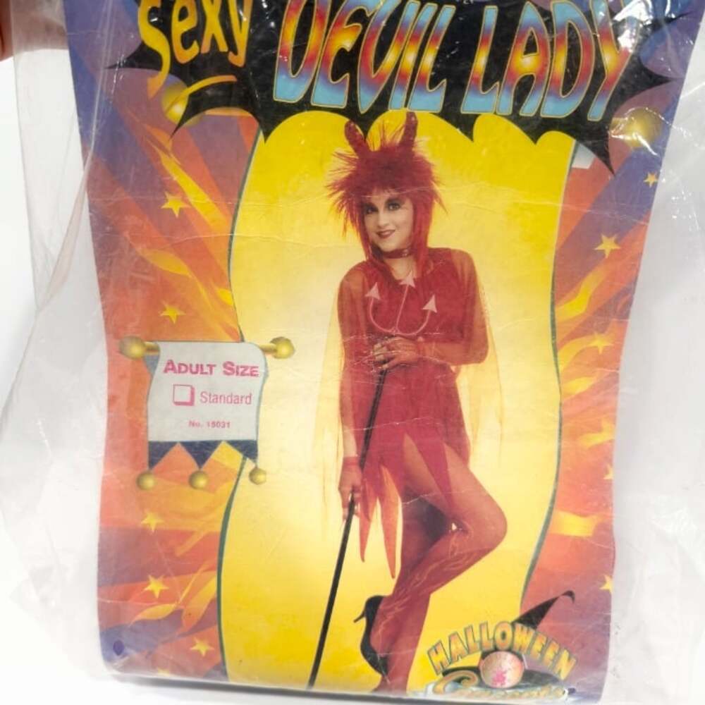 NWT Rubie's Halloween Concepts Sexy Devil Lady 1pc Halloween Cosplay Costume